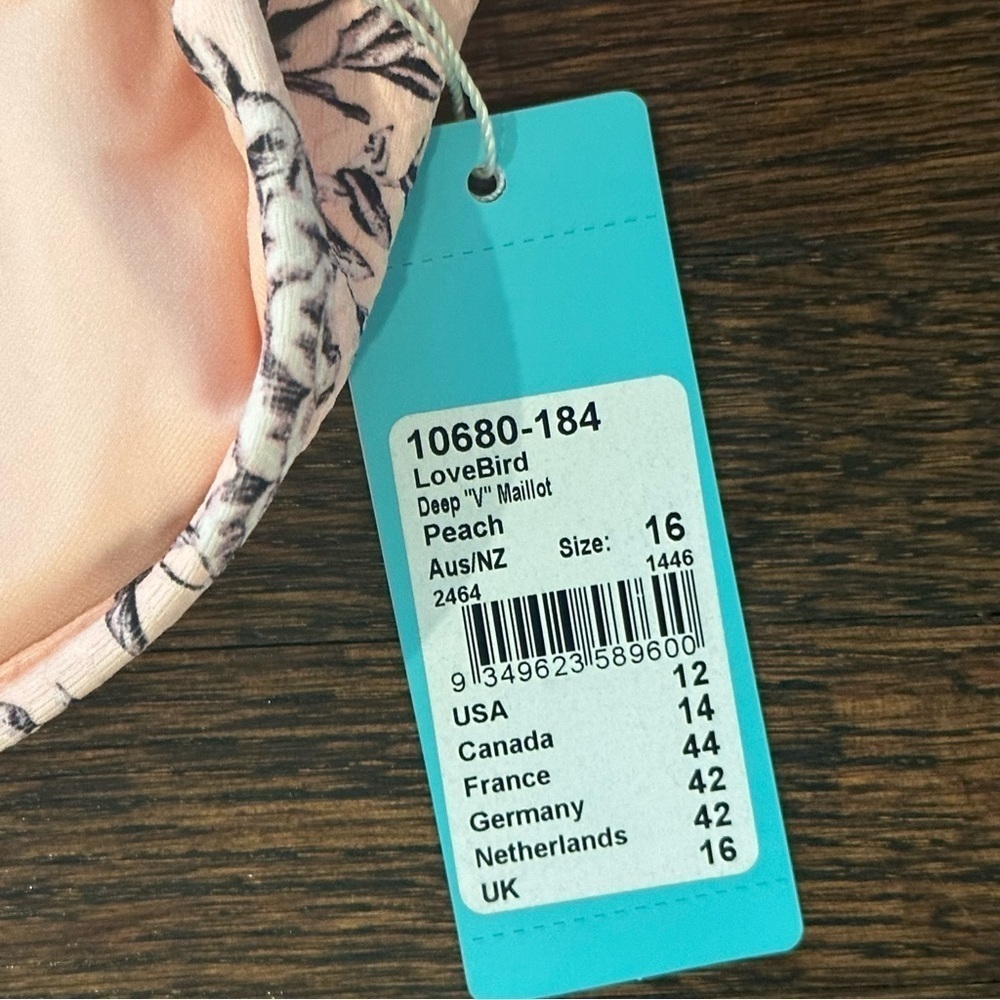 Seafolly Lovebirds One Piece Swimsuit - Picture 7 of 8